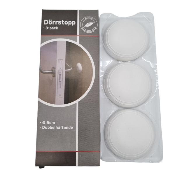 Dørstopper 3-pk 6cm