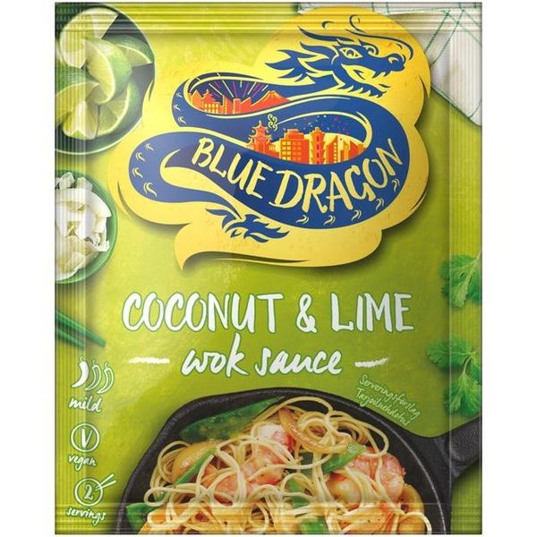 Blue Dragon Woksauce Coconut&Lime 120g