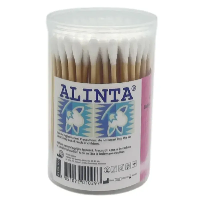 Alinta Bomullspinner Bambus 12x100stk | Storpakk