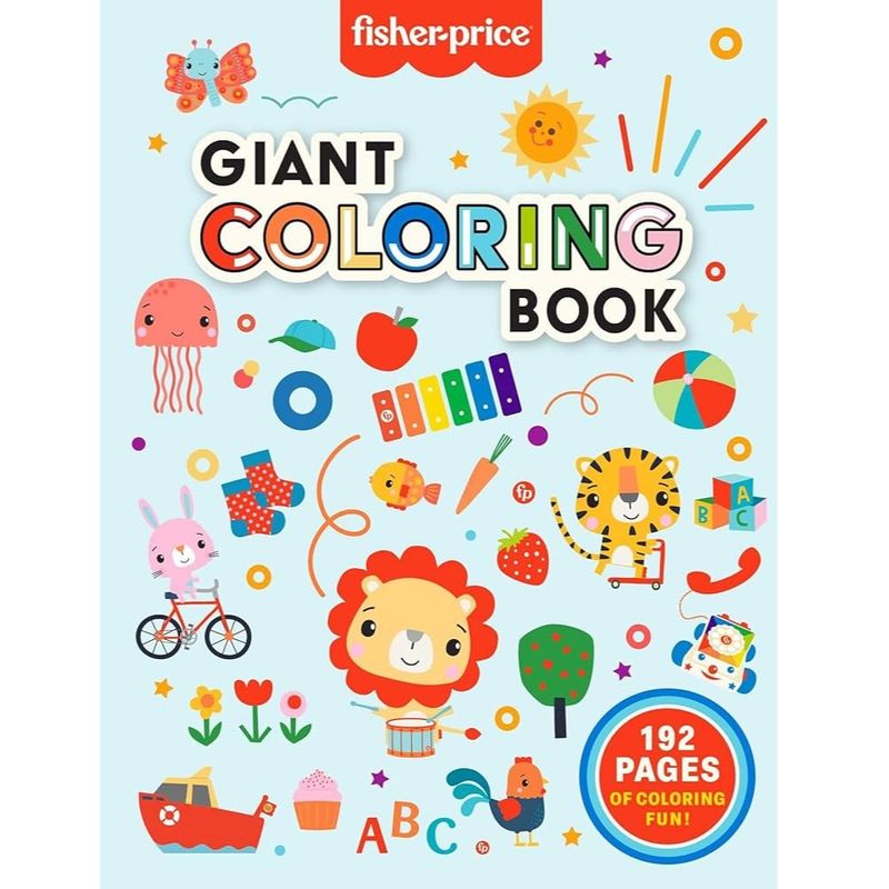 Fisher-Price gigantisk tegnebok 192 sider | For de minste barna