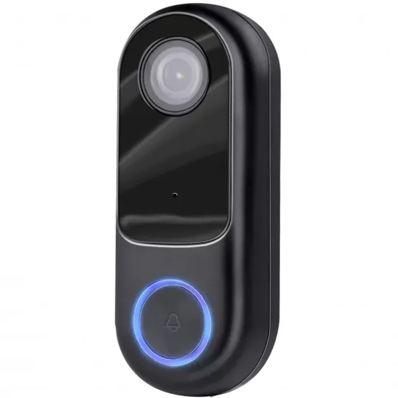 Alpina WiFi Ringeklokke med 1080p Kamera- Full HD og Natt