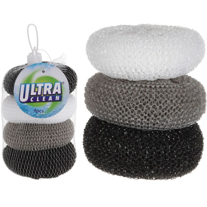 Hovedbilde Skuresvampsett runde - 4 pk