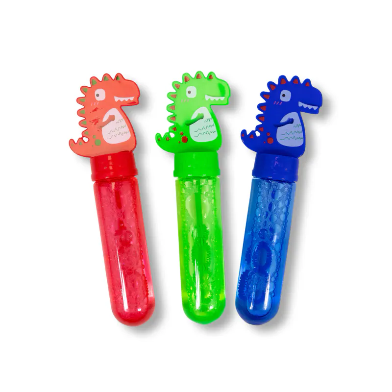 Dinosaur mini bubble wands 3pk | Såpeboblestaver