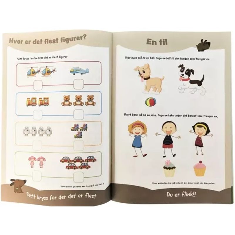 Aktivitetsbok - Jeg lærer å regne