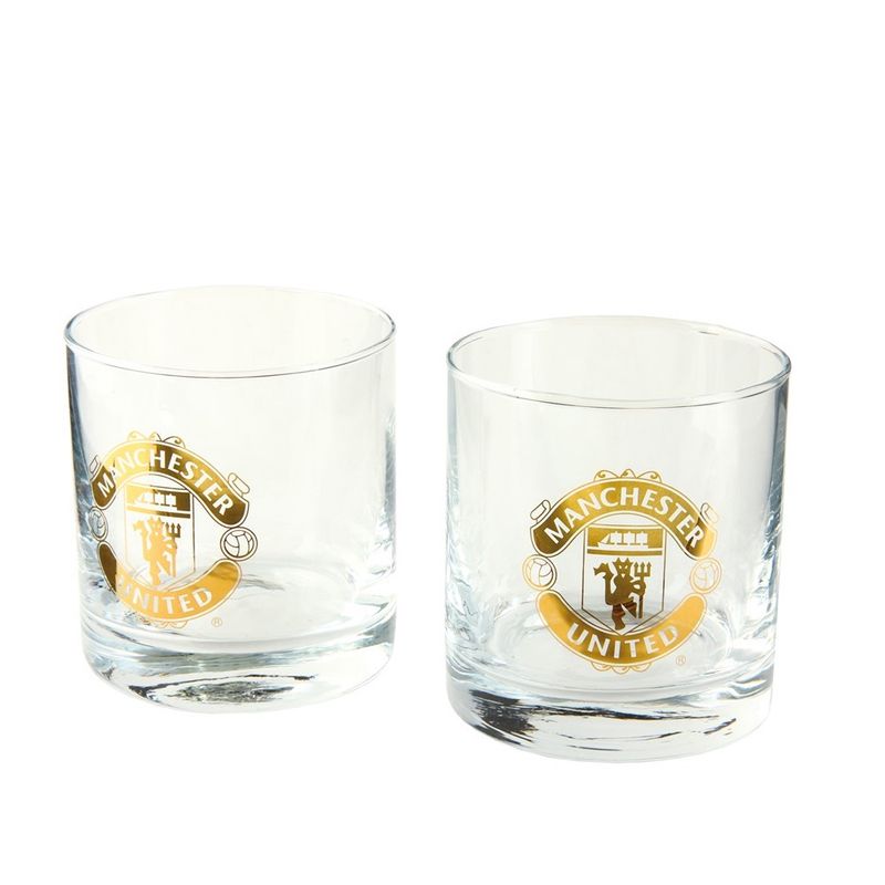 Manchester United Whiskyglass  2pk