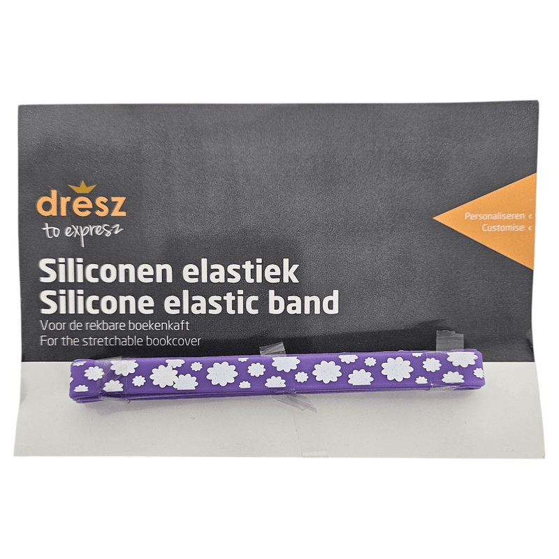 Elastisk Bokmarkør Bånd Lilla 