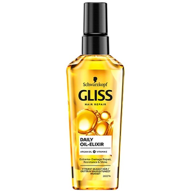 Hovedbilde Schwarzkopf Gliss Daily Oil Elixir 75ml