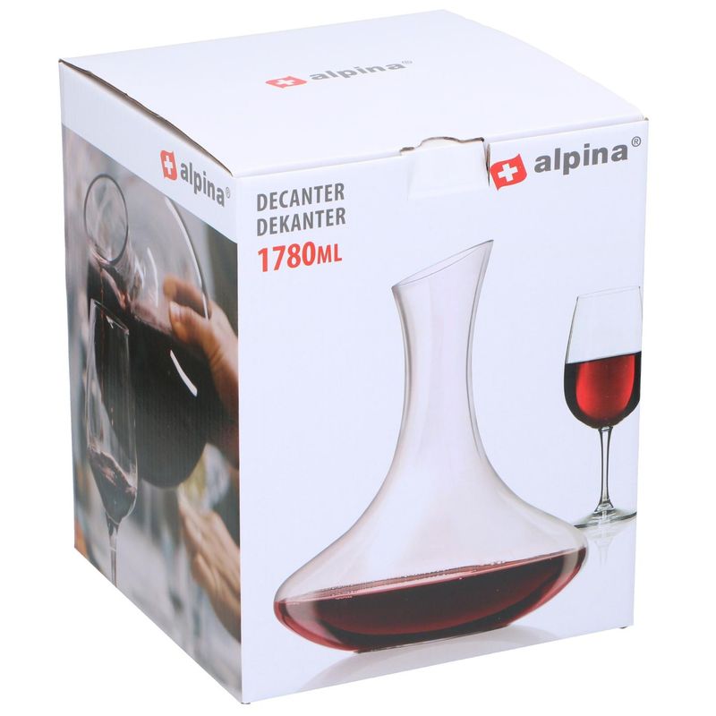 Alpina Vinkaraffel i glass 1780ml