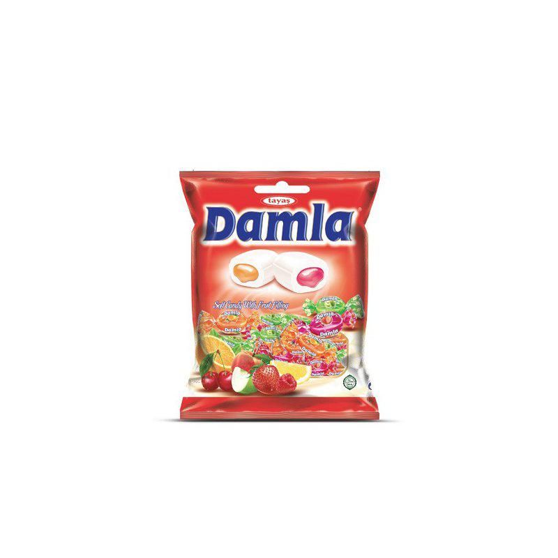 Damla mykt godteri med fruktfyll 200g