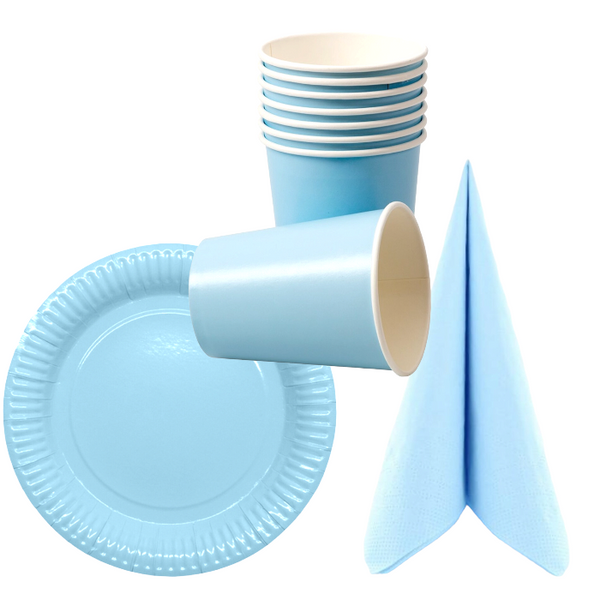 Borddekking Lyseblå