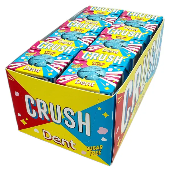 Datodeal | Dent Crush Cotton Candy 30x25g | Storpakk