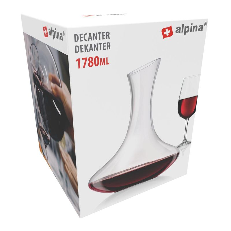 Alpina Vinkaraffel i glass 1780ml