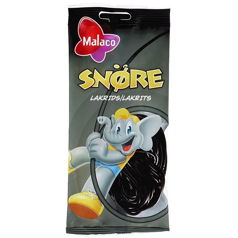 Malaco Snøre - Flere Smaker 94g