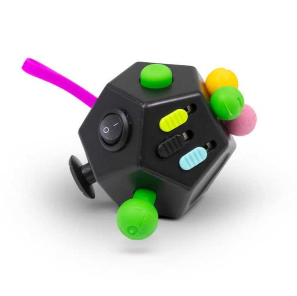Mega Fidget 12-sidet Fidget-leketøy | HGL