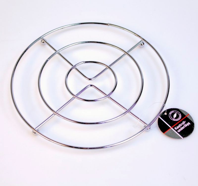 Kjeleunderlag Rustfritt stål 18cm