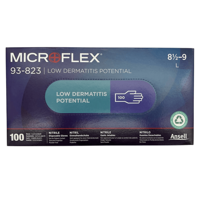 Ansell Microflex nitrilhansker 100stk | L