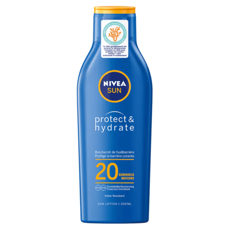 NIVEA Sun Protect Moisture SPF20 200ml Kj lende Solkrem nivea-sun-protect-moisture-spf20-200ml-kj-lende-solkrem