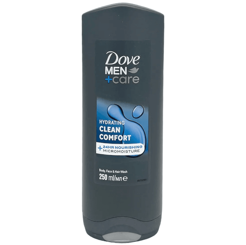 Dove Men+Care 3-i-1 Dusjsåpe Clean Comfort 250ml