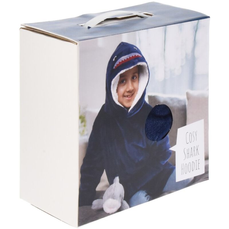 Stor Kosegenser Barn Hoodie OneSize 3ass