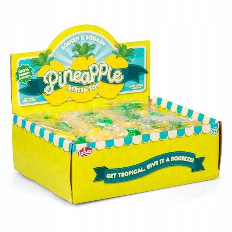 Ananas Stressleke - Morsom og Tilfredsstillende Stressball