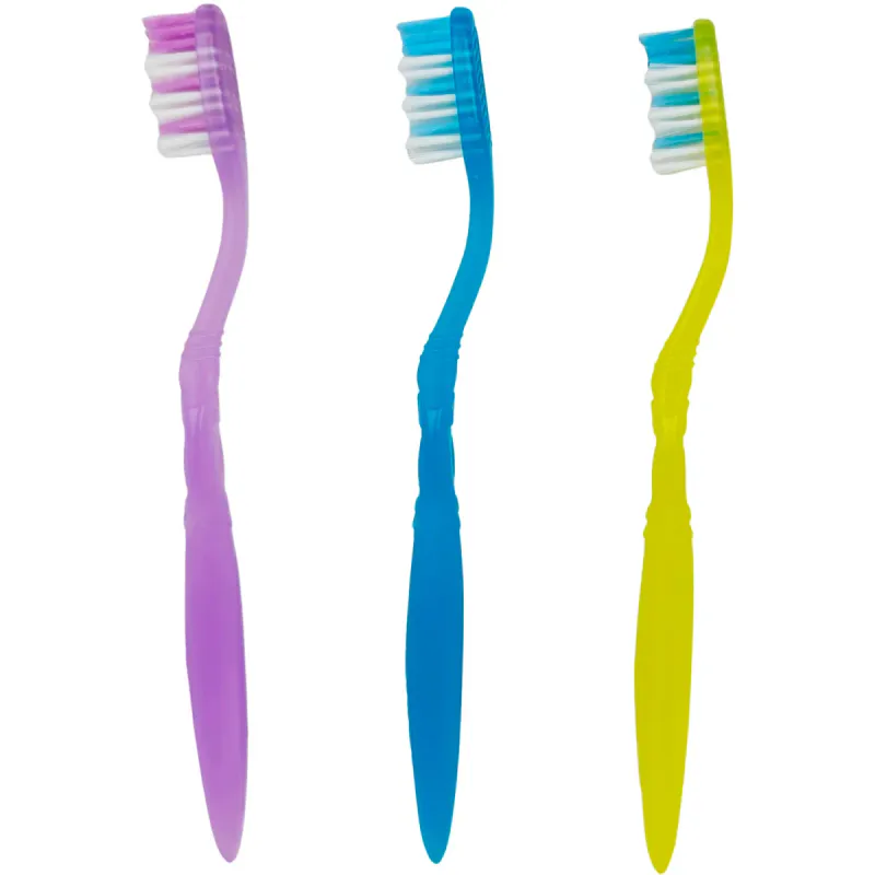 Pepsodent tannbørster Action 1-2-3 Medium 3pk | Daglig pleie