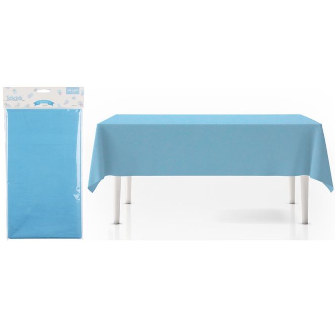 Hovedbilde Bordduk Plast Lyseblå 220x130cm 