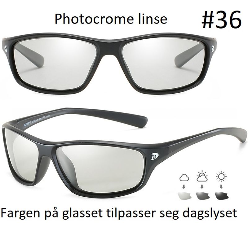 Dubery- Polariserte Solbriller- 86 Ulike Briller