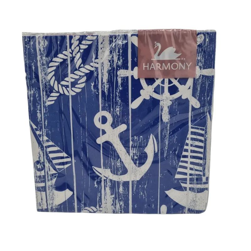 Servietter Maritime 20stk 33x33cm