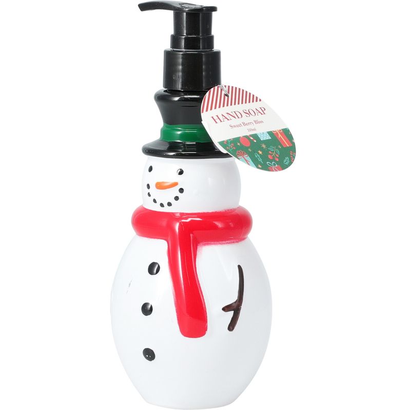 Såpedispenser juledesign 310ml | Julenisse, juletre eller snømann