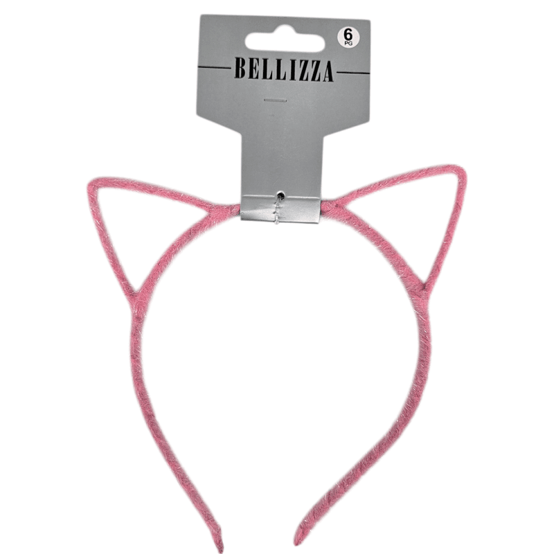 Hårbøyle med Katteører | Bellizza | Rosa eller Hvit