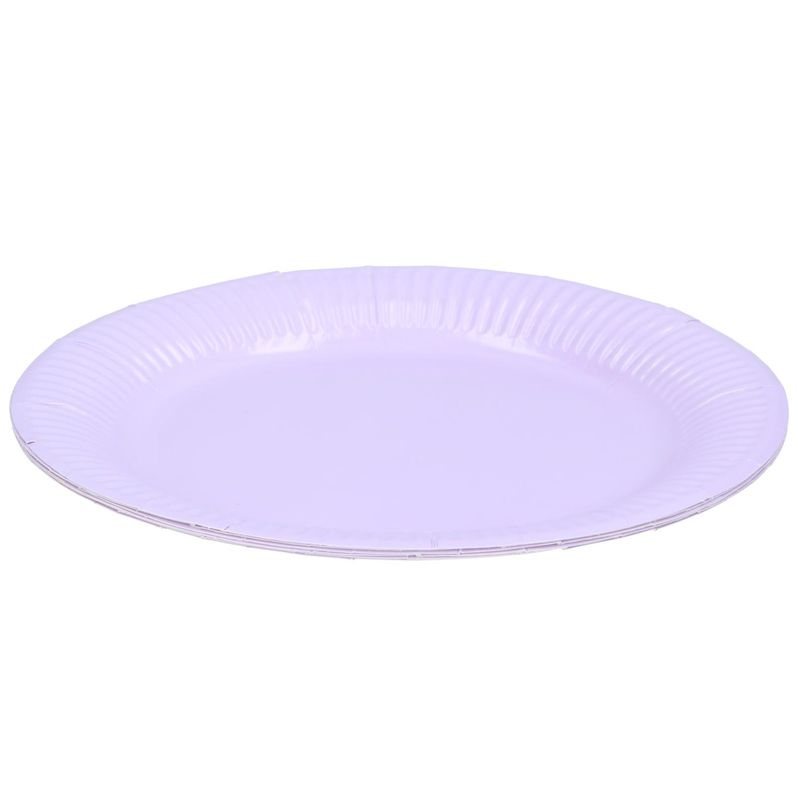 Engangstallerken papp 23cm pastell 6pk | Fest og bursdag