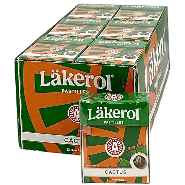 Läkerol Cactus 24 x 25g | Storpakk