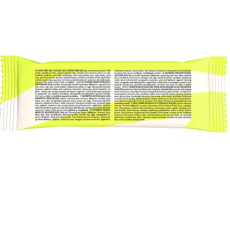 Nick's Chocolate Wafer 35g | Sukkerfri sjokoladekjeks med lavkarbo