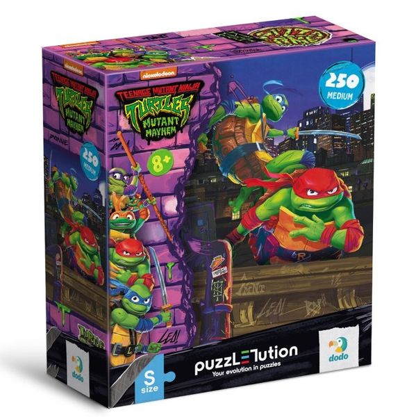 Ninja Turtles Puslespill 250 brikker | Leonardo & Raphael